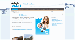 Desktop Screenshot of aabybrovand.dk
